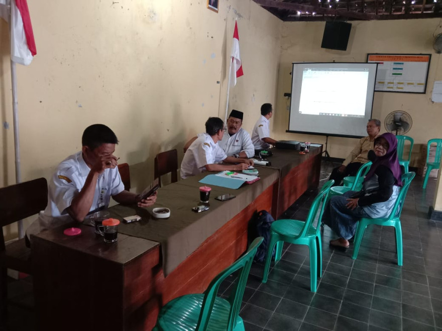 Monitoring Dari Kantor Kecamatan Sragi